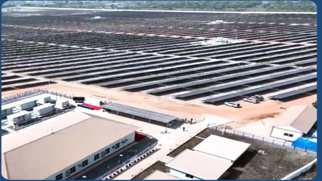  The Jambur solar plant has increased Gambia’s renewable generation capacity and improved electricity access for thousands of households. Image Credit/Source: JA Solar/ Linkedin 