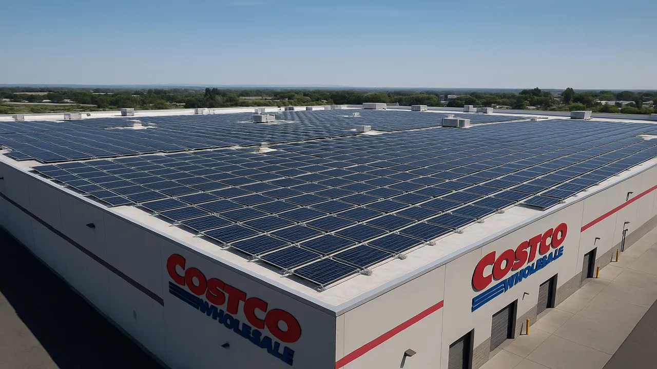  The EAGLE Preserve program has ensured end-of-life recycling for JinkoSolar modules at Costco Richland. Image Credit/Source: AI Generated 