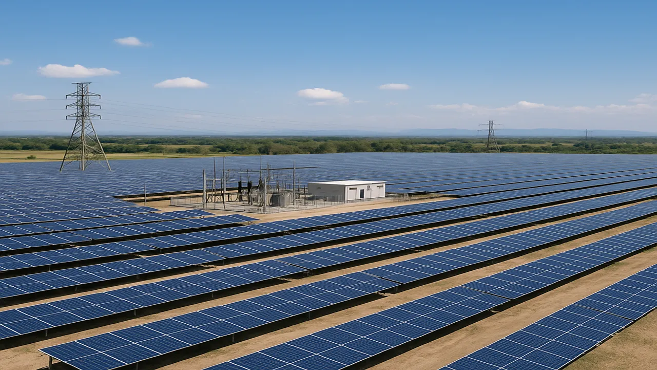  The Limbauan Solar Power Project has completed grid connection and awaits NGCP’s final energization approval. Image Credit/Source: AI Generated 