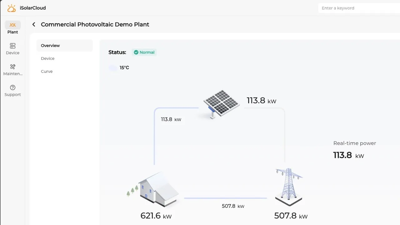  The new iSolarDesign platform enables automated PV and storage design with global market adaptability. Image Source: Sungrow 