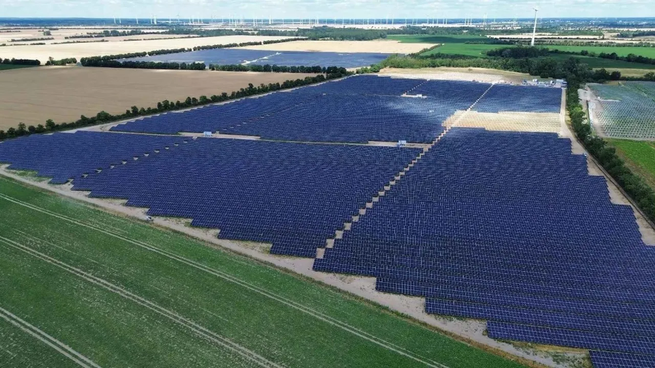 The Ketzin facility has generated 91 GWh yearly, powering nearly 28,000 German households. Image Source: EDP Renewables 
