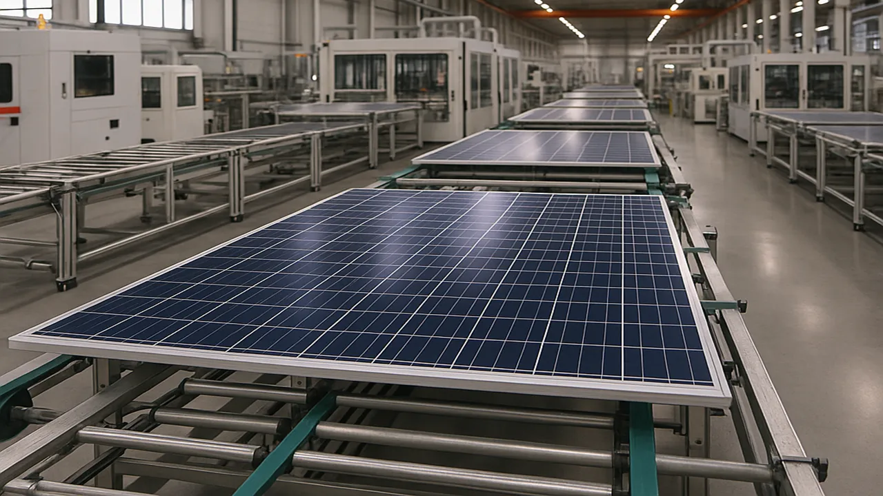  The 1 GW TOPCon cell project has marked major industrial expansion in Andhra Pradesh. Image Credit/Source: AI Generated 