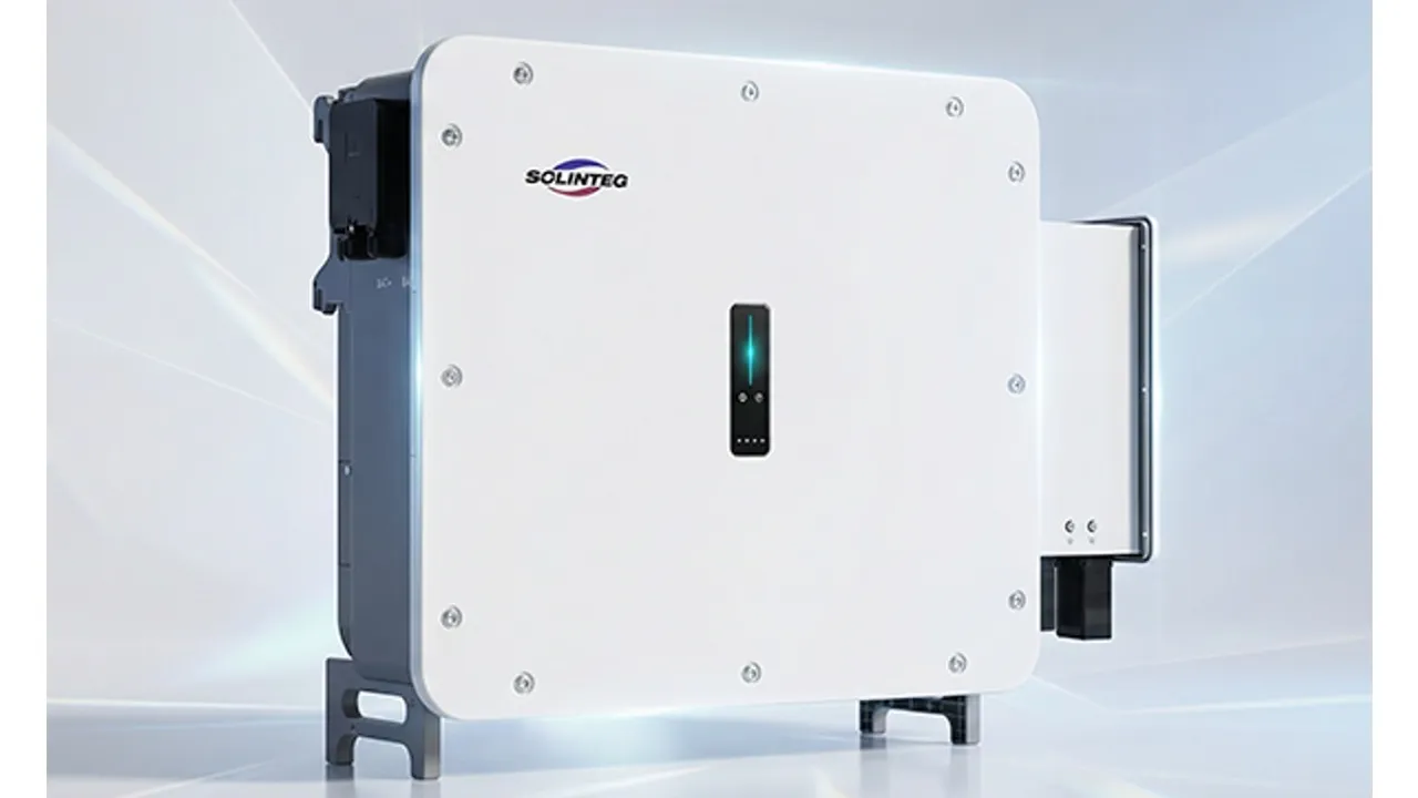  M2HT 75–125 kW hybrid inverter integrates storage, PV control, and backup functions in a single enclosure. Image Source: Solinteg 