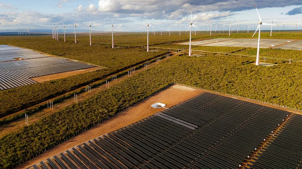  Serra da Babilônia hybrid has improved output stability by combining shared solar and wind assets. Image Source: Equinor 