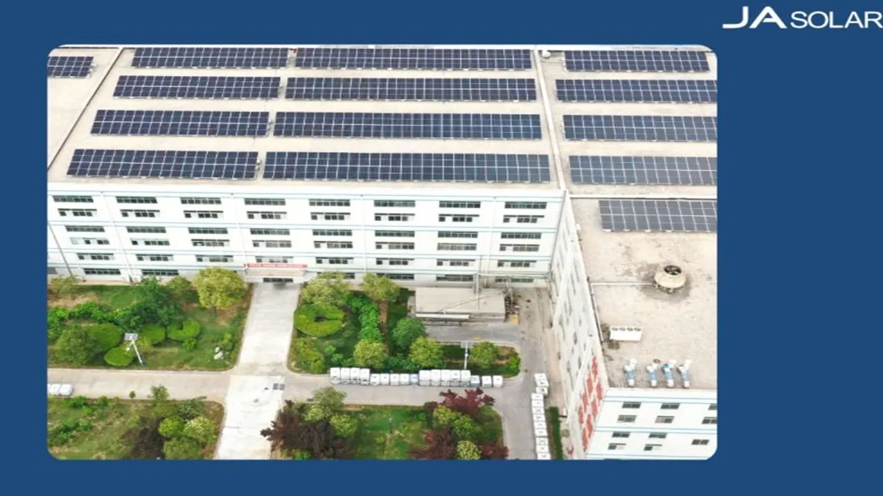The rooftop system has delivered steady generation that supports ongoing energy savings at Liby’s Henan site.