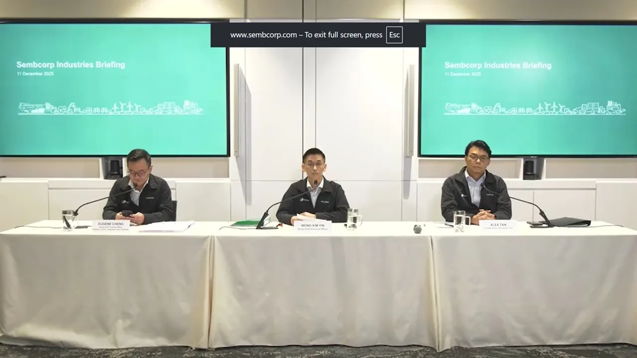 Sembcorp Industries has awaited shareholder and regulatory approvals, with transaction completion targeted for 2026.