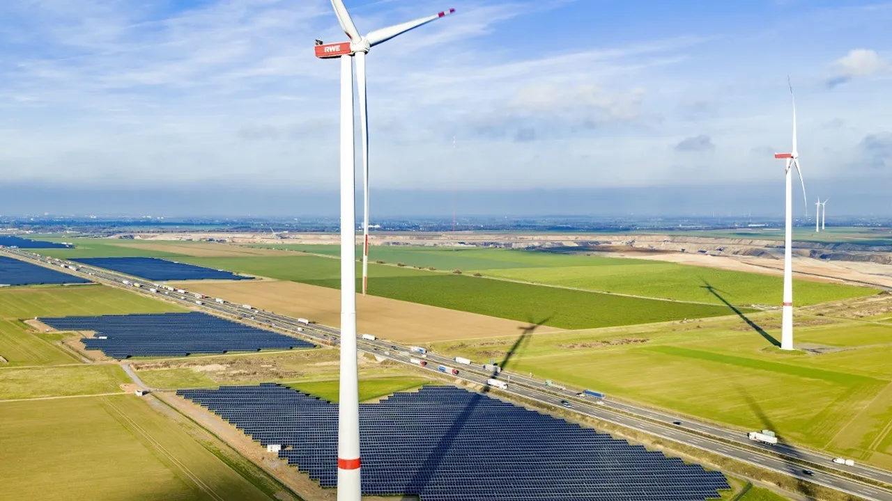  The plants are supplying enough electricity to meet the demand of about 27,700 German homes. Image Source: RWE 