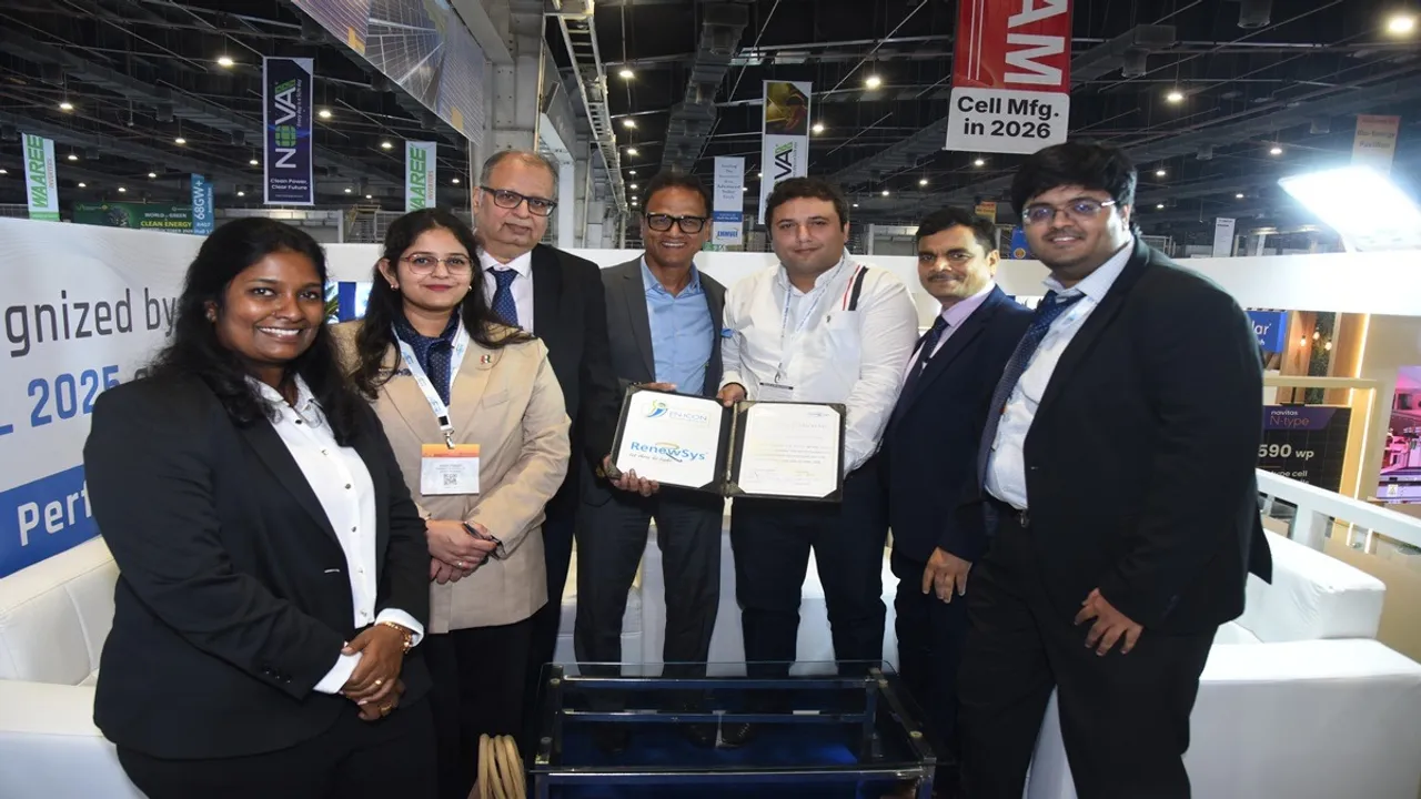  RenewSys materials produced in India have supported ICON Solaren’s large-scale solar module production. Image Source: RenewSys 