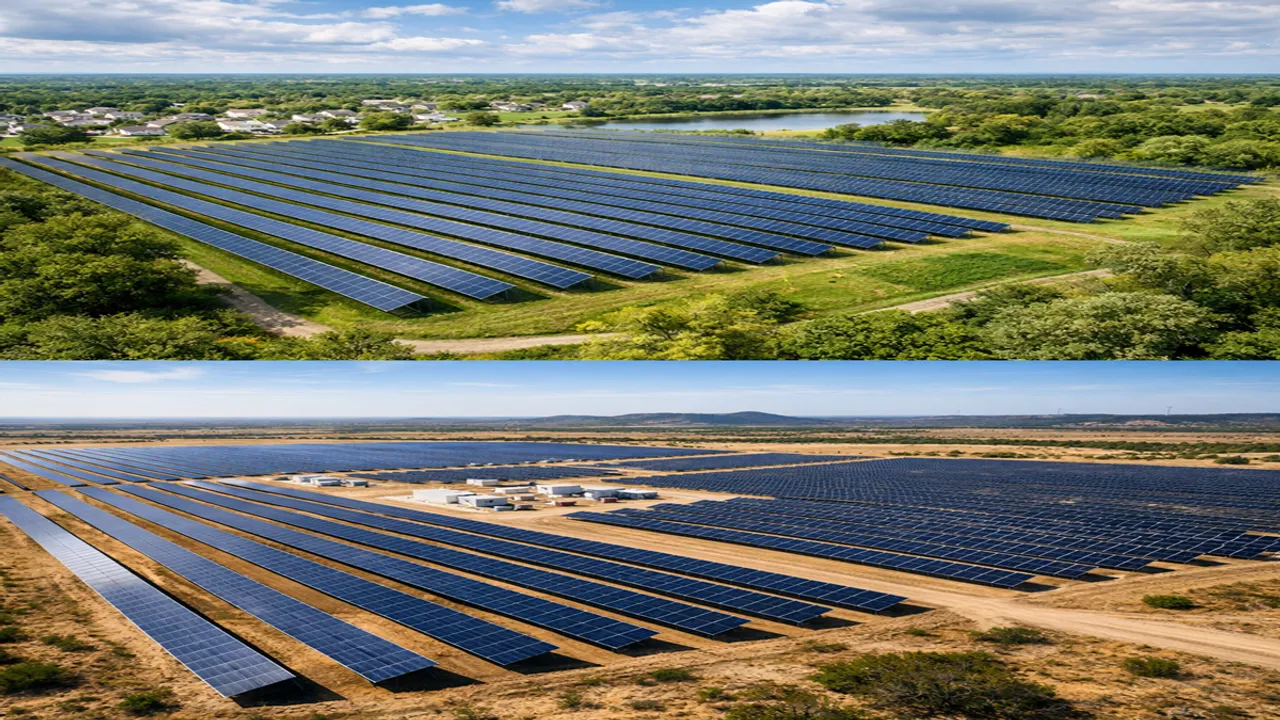  US Solar community project and Texas VPPA have added 21 MW of solar capacity for REI Co-op. Image Source: AI Generated 