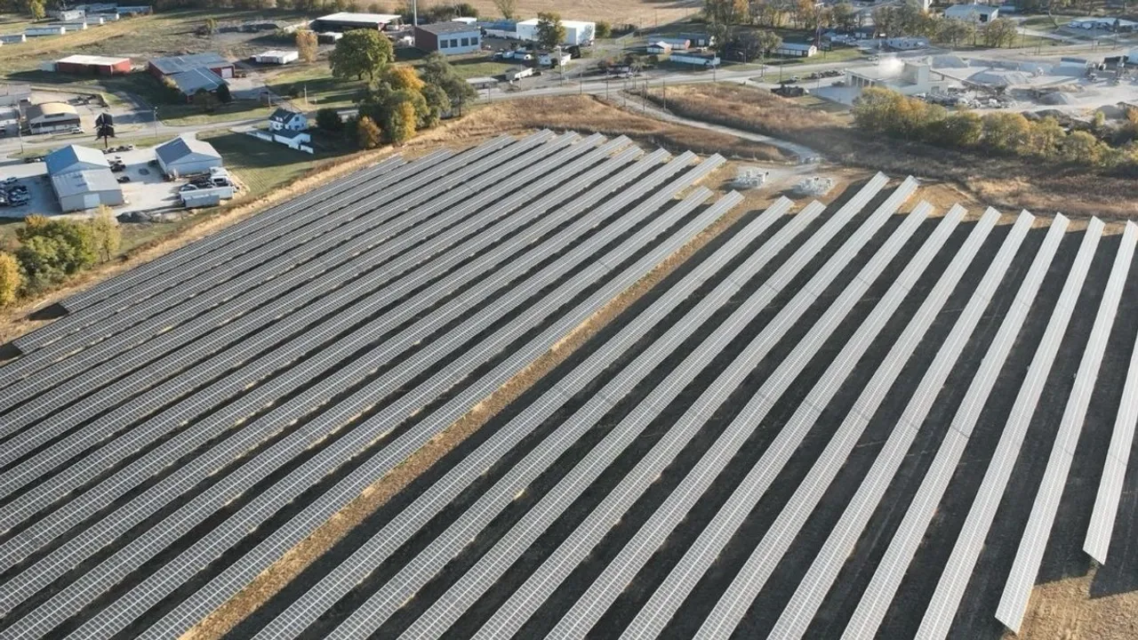  The community solar facilities are expected to benefit 443 households and businesses in Knox County. Image Source: ENGIE North America 
