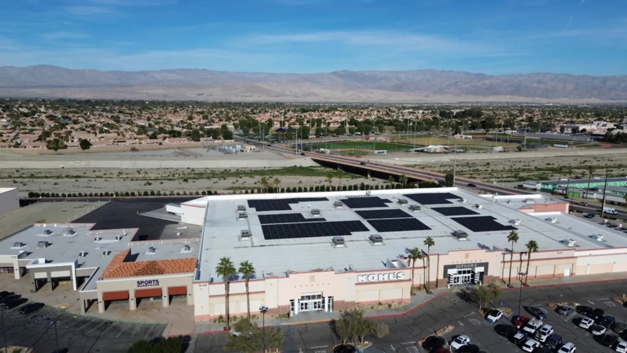  The rooftop PV systems are expected to generate over 6.6 million kWh of electricity annually. Image Source: Verogy 