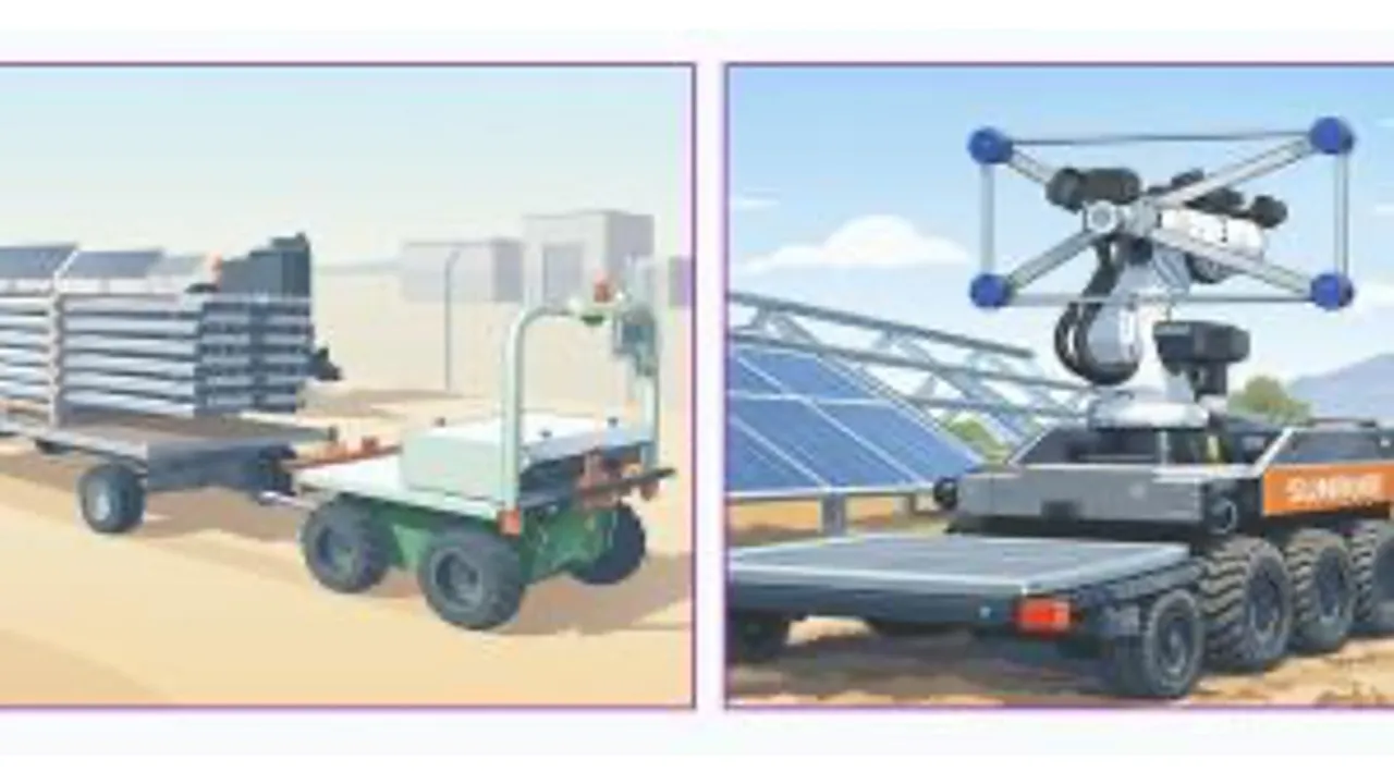 SunRobi integrates robotic-assisted equipment, GPS-guided precision, and AI-enabled site intelligence into PV installation workflows.