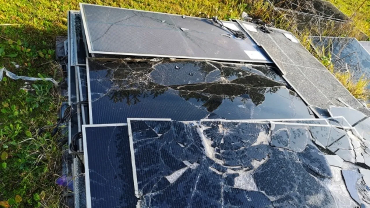  The expanded services cover end-of-life PV modules, solar inverters, and associated equipment. Image Credit/Source: East Coast Electronics Recycling 