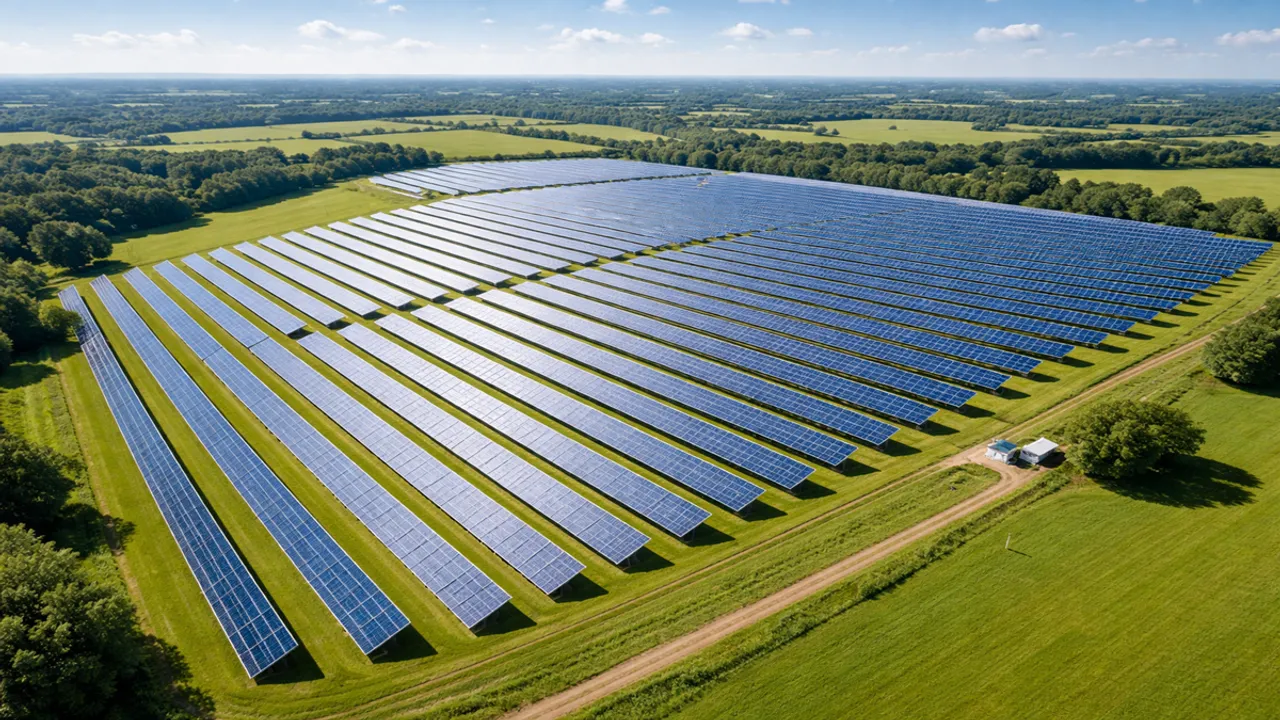  NLC India completed phased commissioning of the 300 MW Barsingar Solar Project, with 52.83 MW online in August 2025 and 106 MW operational in November 2025. Image Source: AI Generated 