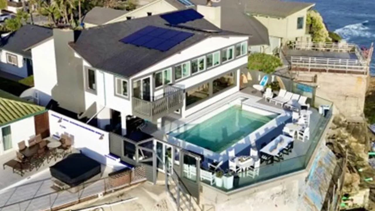  The installed system integrates Monolith PV panels with Enphase Energy inverters for module-level digital control. Image Source: GlobeNewswire 