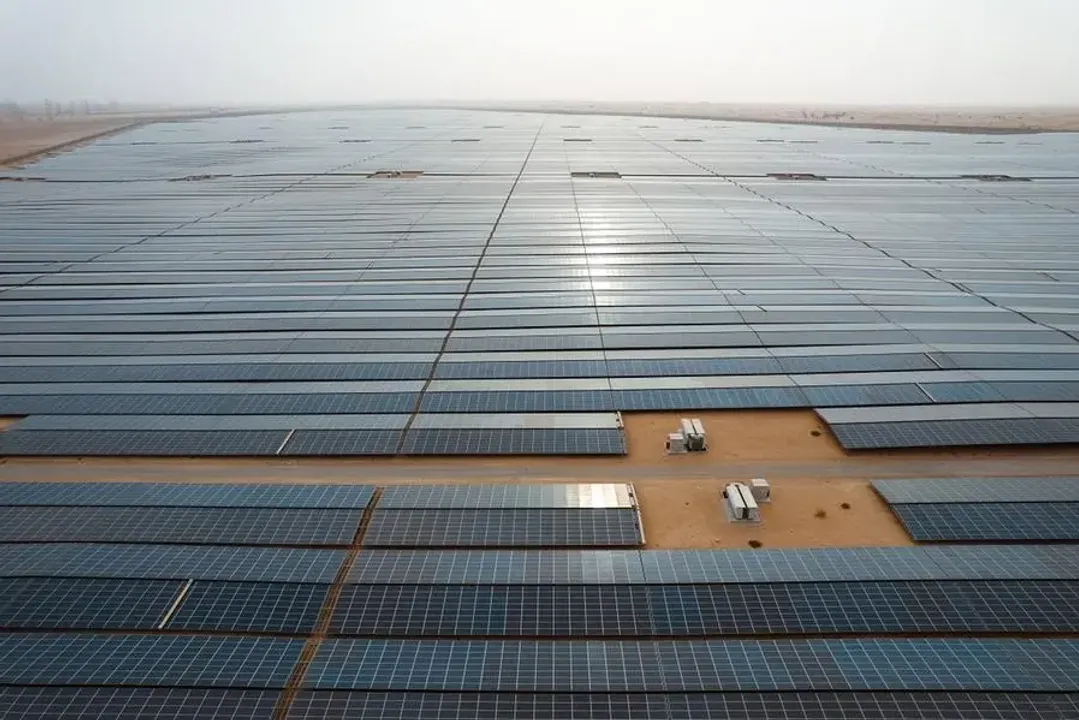 The Khazna Solar PV Project has been expected to supply power to 160,000 UAE households while reducing over 2.4 million tons emissions annually.