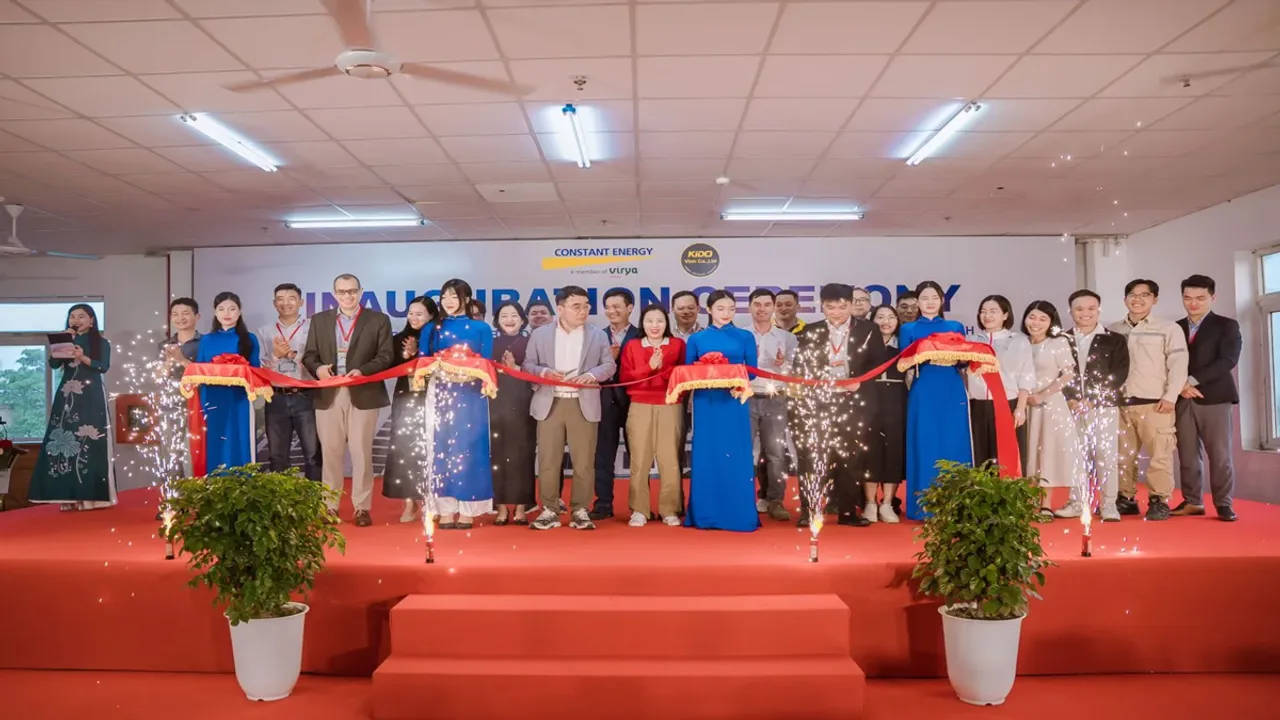  The KIDO Vinh solar installation was expected to avoid approximately 35 tons of CO₂ emissions. Image Source: Constant Energy 