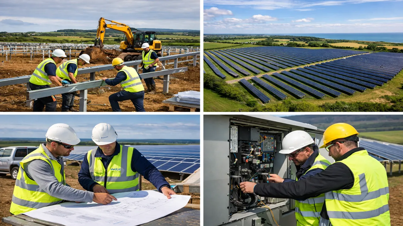 Renvolt executed full EPC scope and assumed O&M responsibility for Wexford Hub.