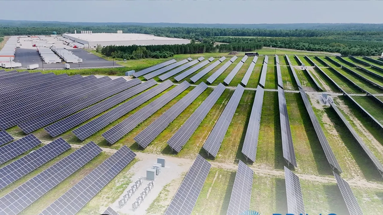 Primo Brands has integrated the PV installation at its Hollis facility as on-site electricity generation continues.