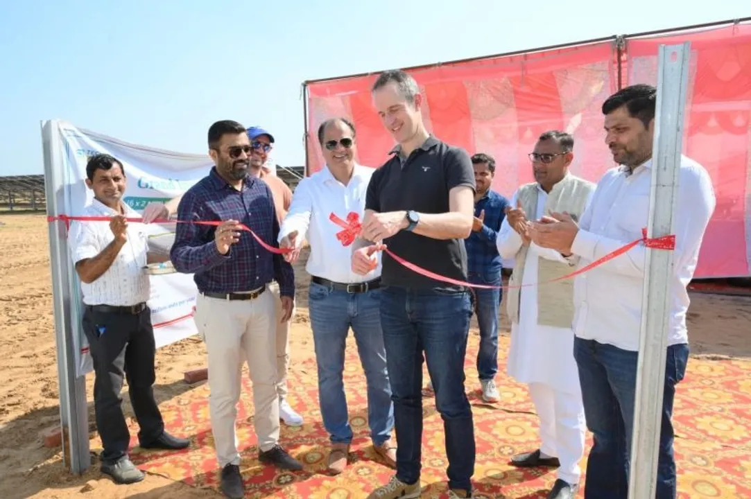 First phase plant forms part of a 16.8 MW PM KUSUM solar portfolio.