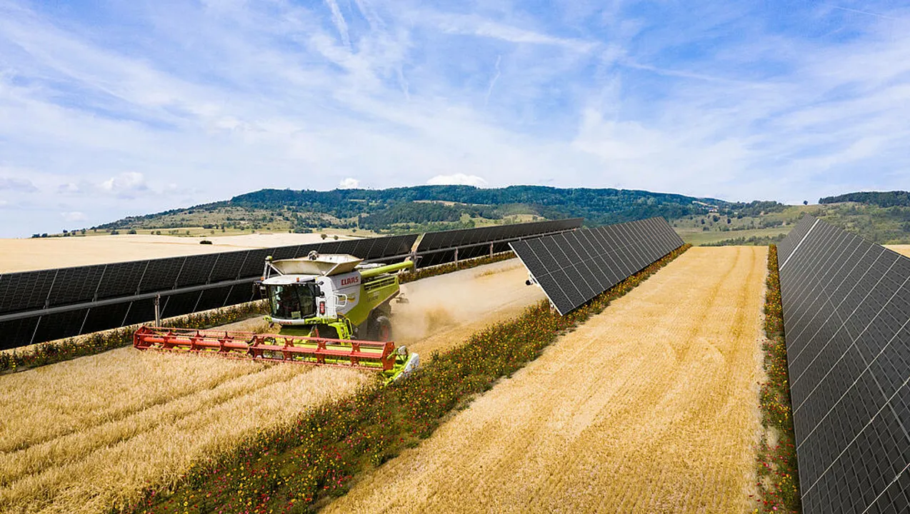  The EU partners with landowners to prove Agri-PV's economic benefits in circular land use. Illustrated by BayWa r.e. 