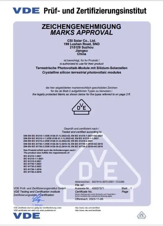  This IEC certification highlights the company's commitment to innovation and quality assurance, backed by 22 years of R&D experience. Illustration from weixin. 