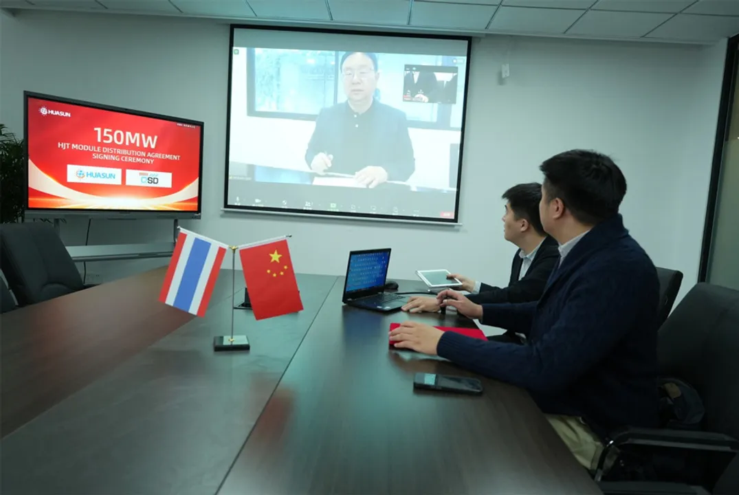  Thailand's tropical location, abundant islands, and strong government support foster significant potential in the solar market.  Illustration from Huasun Energy. 