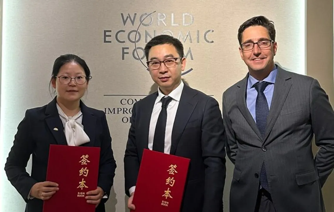  The pivotal commitment at Davos Summit seeks to elevate the quality of life for the global Bottom of the Pyramid through the adoption of green energy. Image Credit PRNewswire. 