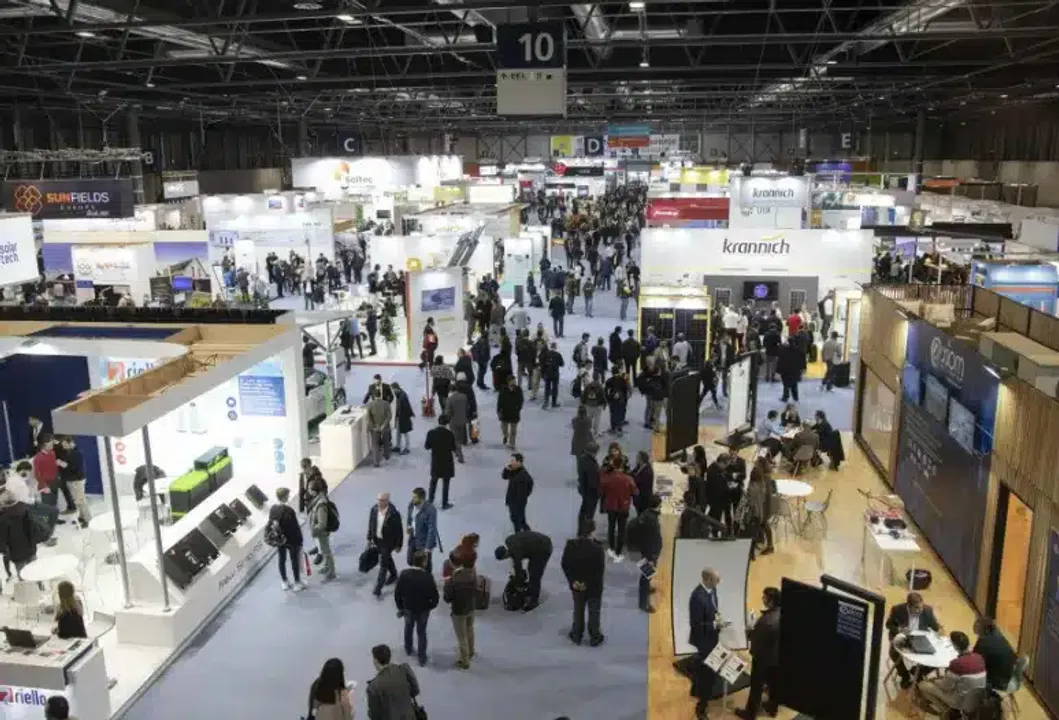  Sungold Solar, a global solar technology innovator, unveiled cutting-edge solar products at Genera 2024 in Spain. (Image Credit: Sungold Solar).  