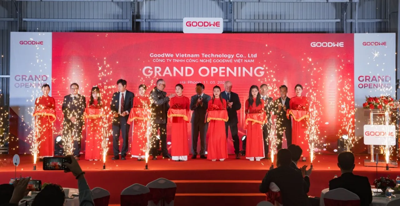  GoodWe expands global footprint with state-of-the-art solar manufacturing in Vietnam. (Image Credit: GoodWe).  