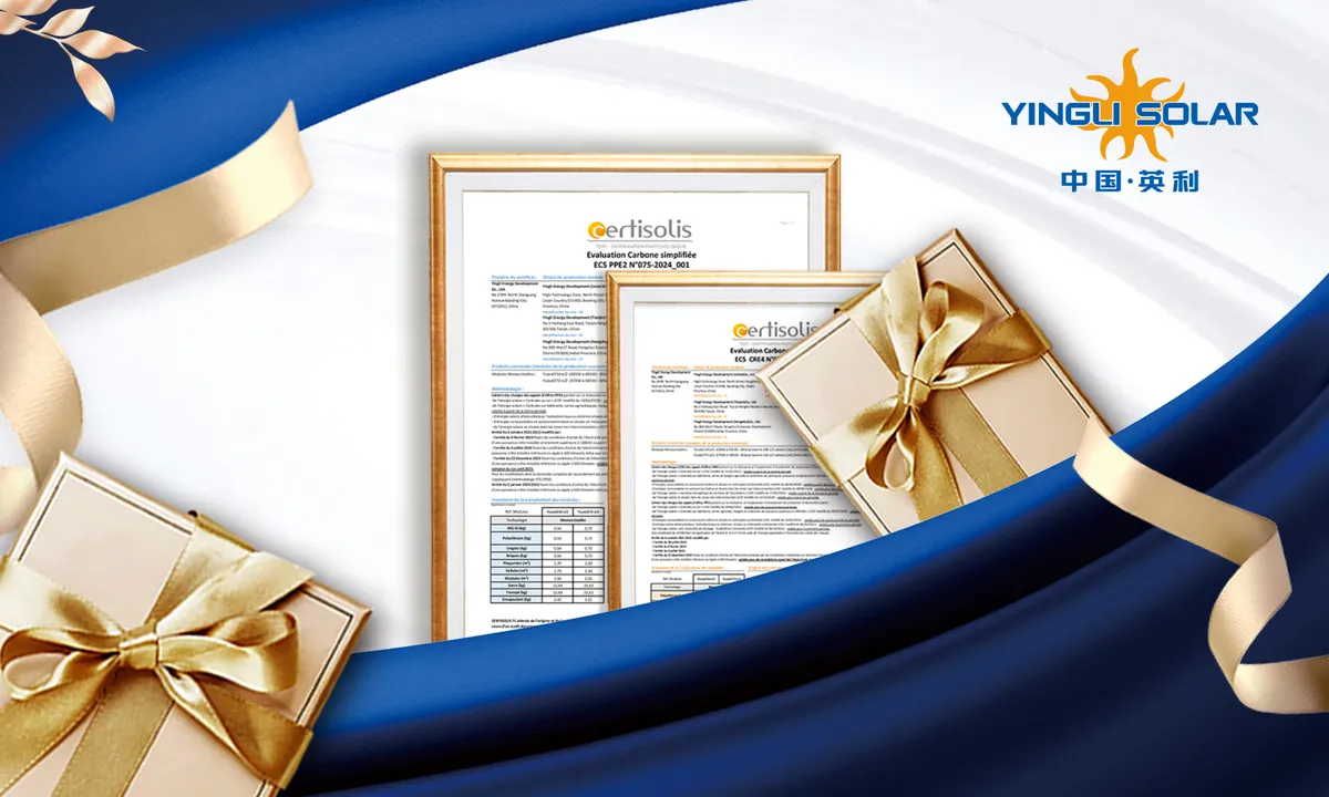  Yingli Solar's Panda N-type modules meet stringent European standards. (Image Credit: Yingli Solar).  