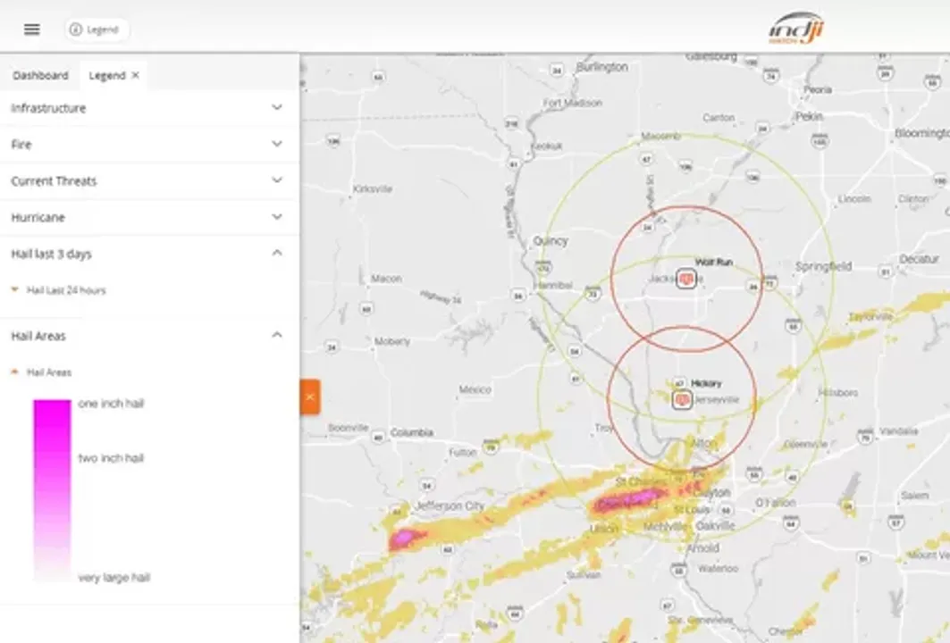  Indji Systems strengthens solar Hail Mitigation with improved Indji Watch. (Image Credit: Businesswire).  