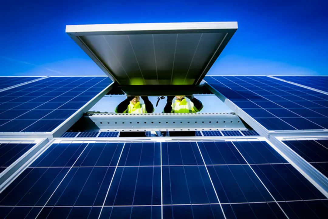  Voltalia has started constructing a 126 MW solar power plant in Sarimay, Uzbekistan. (Image Credit: Voltalia)  