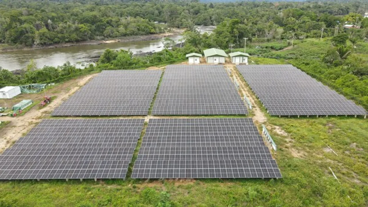  POWERCHINA’s Suriname project aims continuous, reliable power to remote forest villages through a sustainable off-grid system. (Photo Credit: POWERCHINA)  