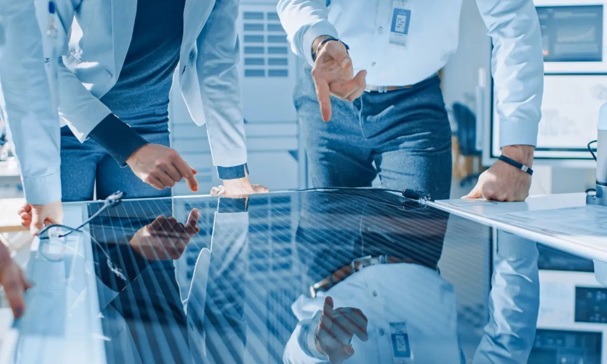  NASA has partnered with Centauri to advance solar cell technology, enhancing power solutions for both Earth and space. (Image Credit: Energy America)  