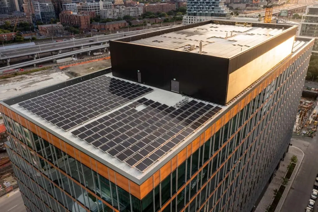  PureSky's solar farm provides long-term operating cost savings for hospitals, totaling an estimated $2,292,249 over 30 years. (Image Credit: PureSky Energy)  