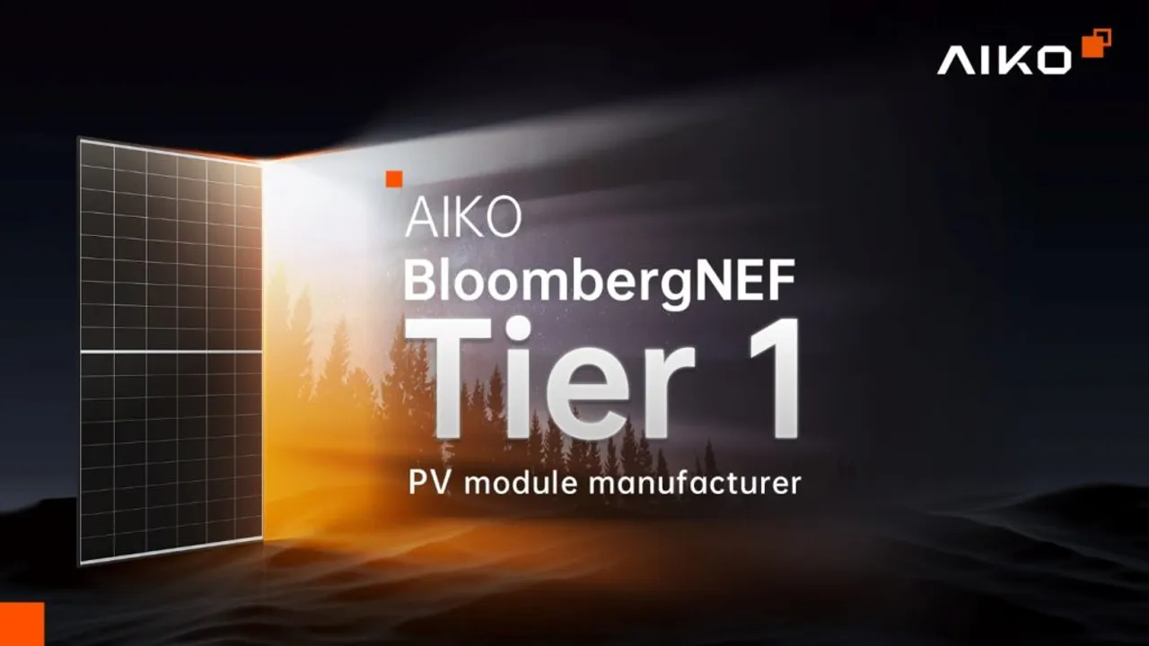  AIKO's inclusion in BloombergNEF's Tier 1 list underscores its reputation as a leader in high-quality solar module production. (Image Credit: AIKO)  