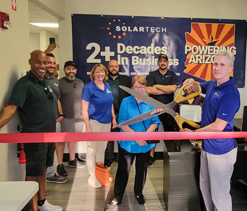  SolarTech has already completed 40 solar installations in the Phoenix metropolitan area with another 50 underway. (Image Source: SolarTech)  