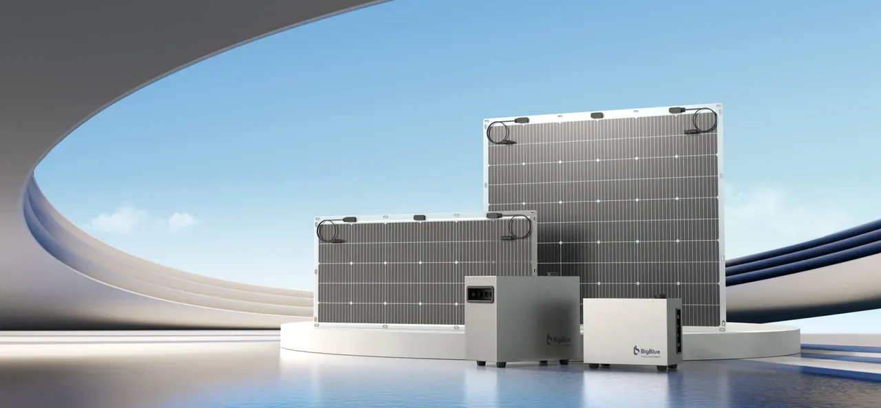  The BigBlue Energy App will allow users to manage energy efficiently, maximizing solar usage and storage for off-peak times. (Image Source: Big Blue)  