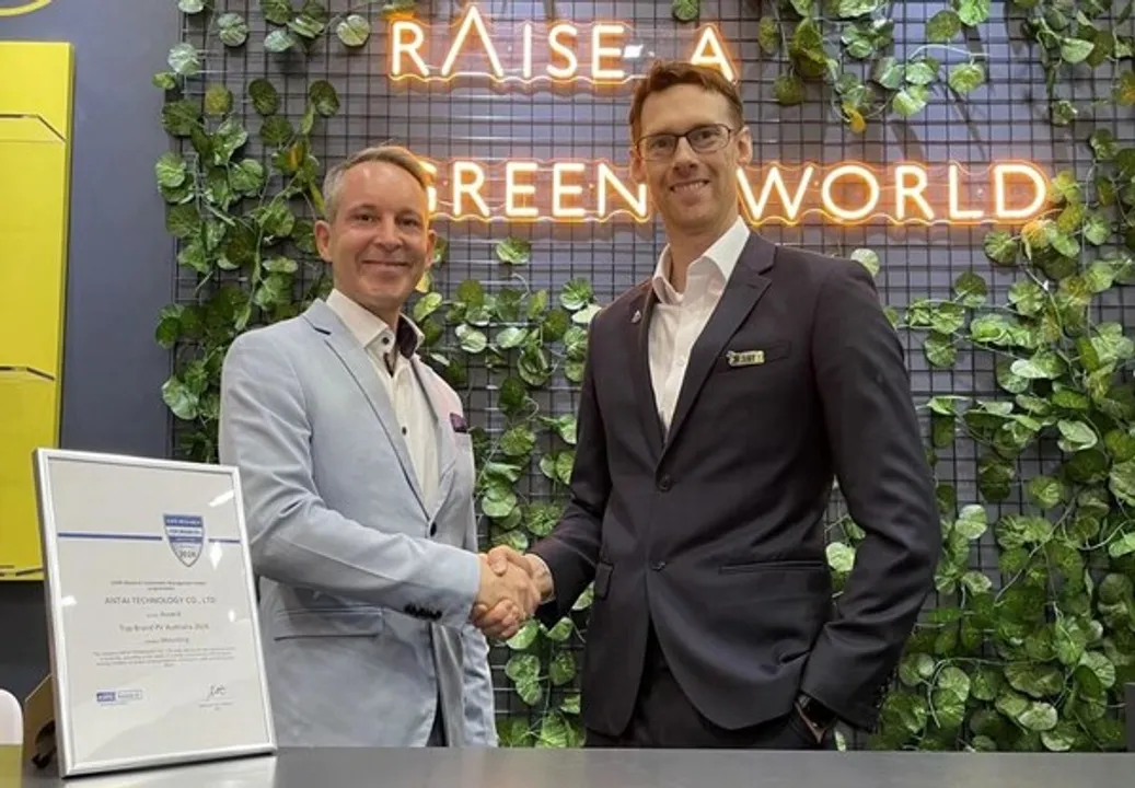  EUPD Research has honored Antaisolar for PV solutions during All Energy Australia. (Image Source: PRNewswire)  