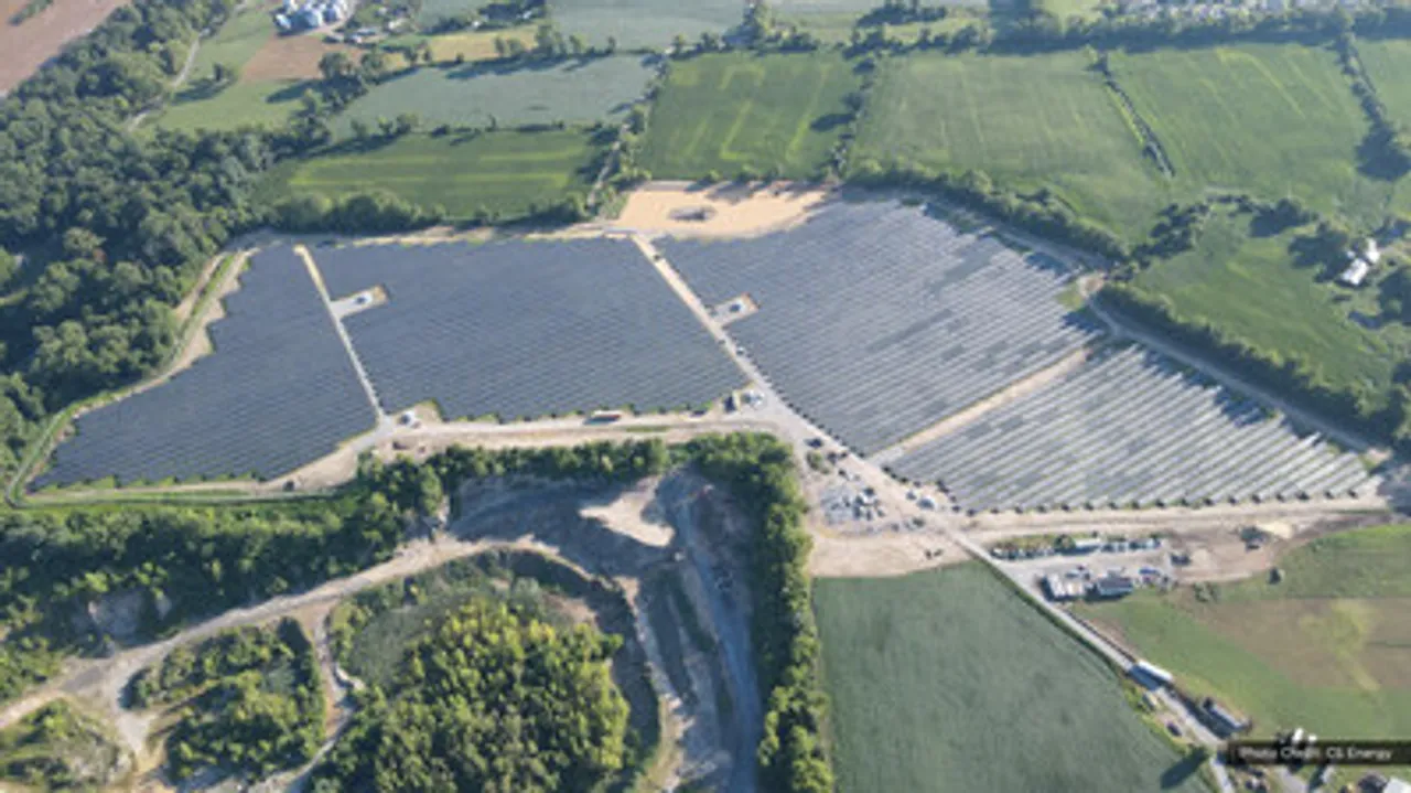  CEP Renewables, NJR Clean Energy Ventures and CS Energy joined forces to convert a contaminated brownfield into a clean energy site. (Image Source: PRNewswire)  