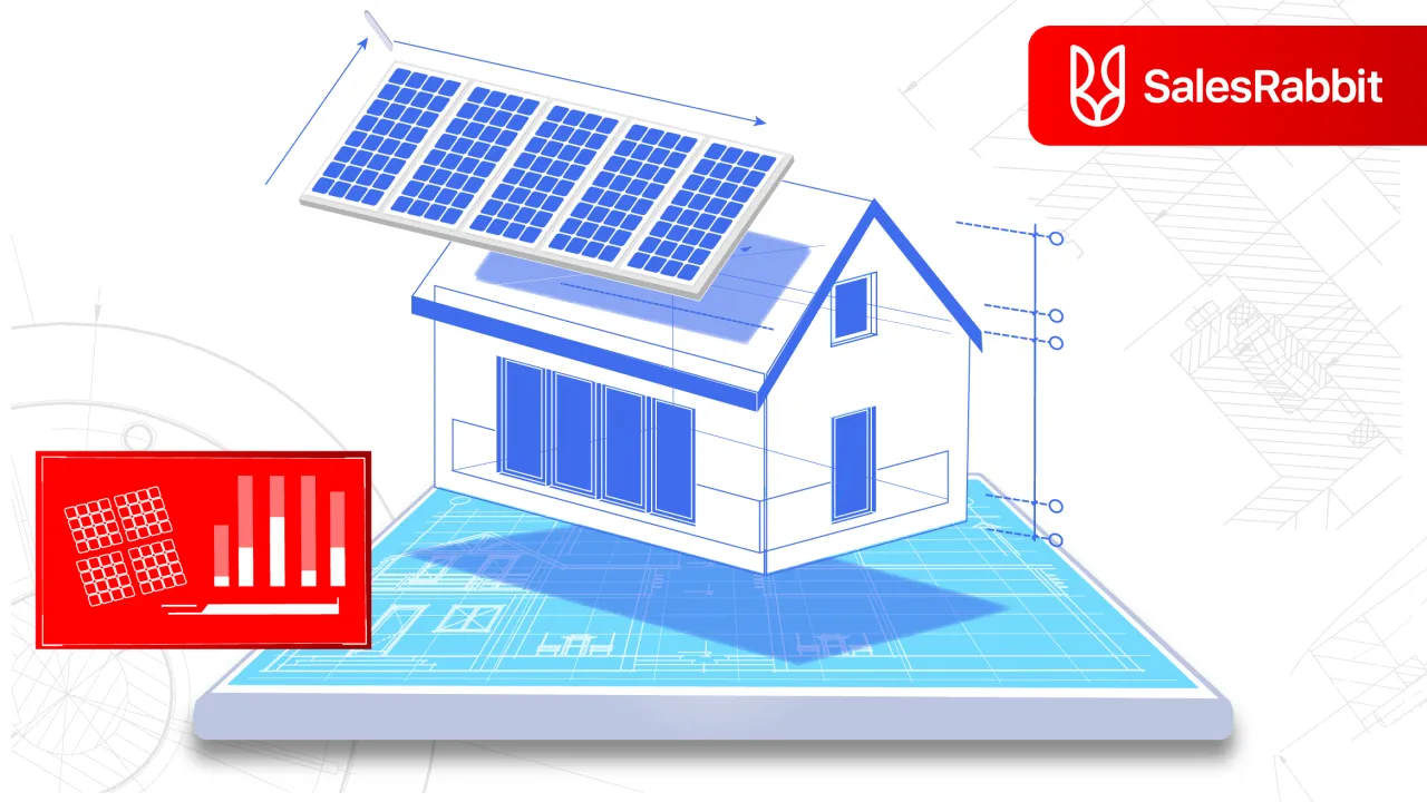   

Field reps generate roof-ready, shading-adjusted solar designs quickly in SalesRabbit’s streamlined design tool. (Image Source: SalesRabbit) 

  