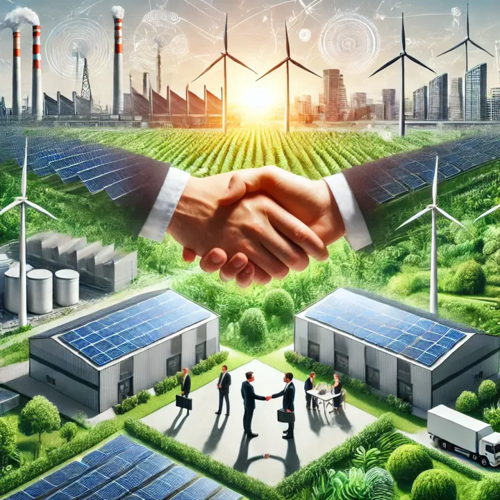  CTP’s RCF includes KPIs for solar PV roll-out, Green Leases, and “A” grade EPC certifications. (Image Source: AI Generated)  