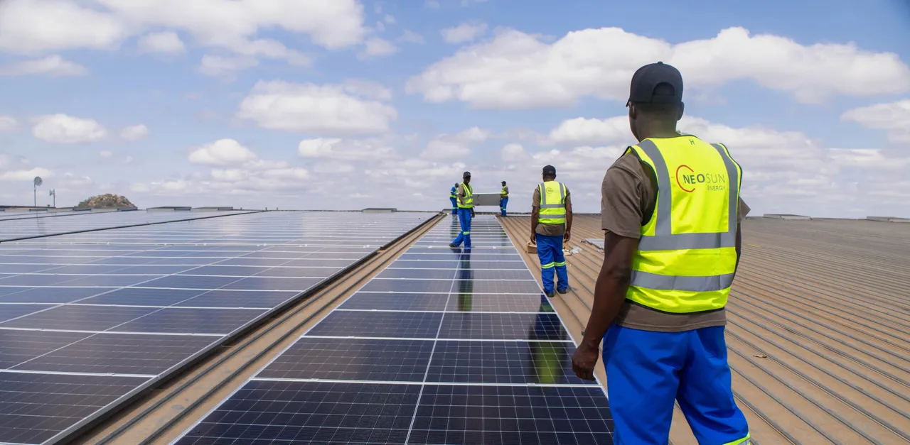  Neosun has implemented solar projects in South Africa, achieving capacities from 100 kW to 2 MW across diverse industries. (Image Source: Neosun)  