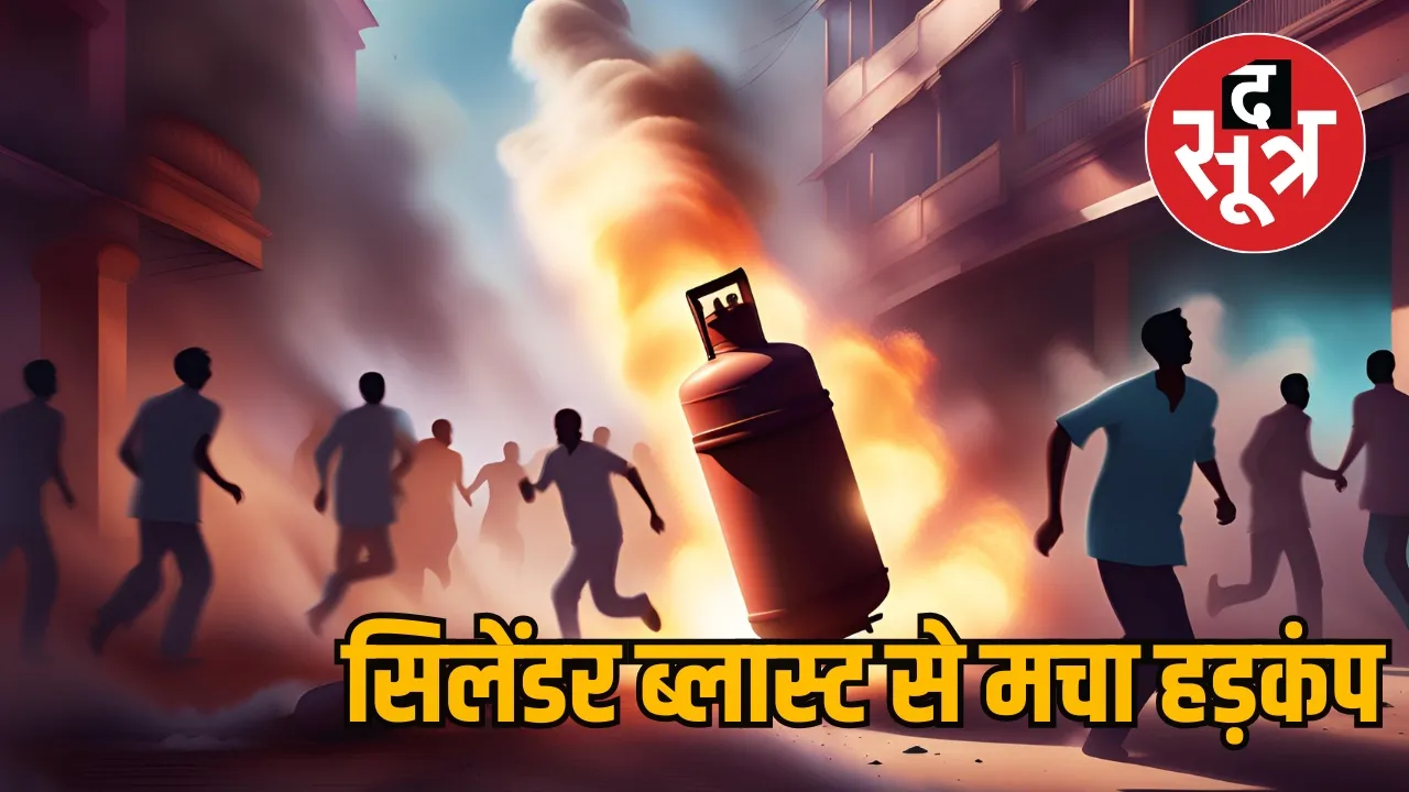chhatarpur gas cylinder blast