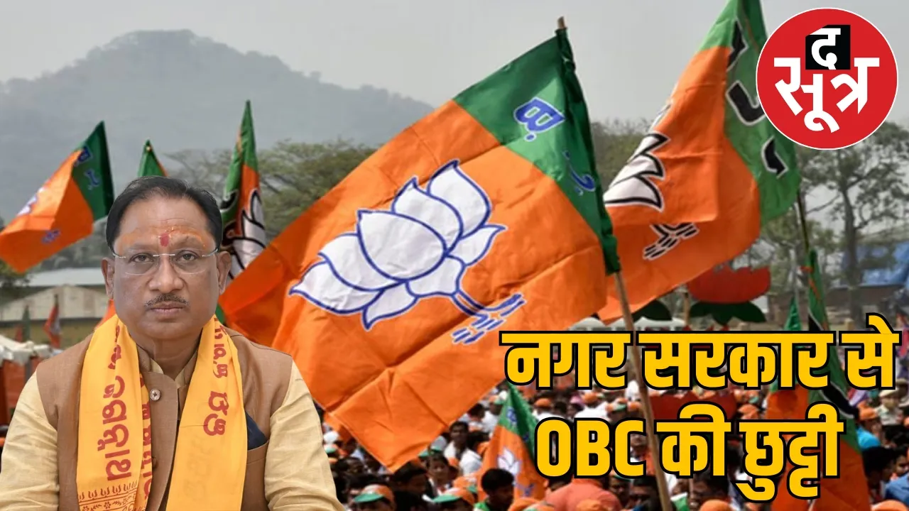 OBC Reservation Urban Body Election 2025 the sootr