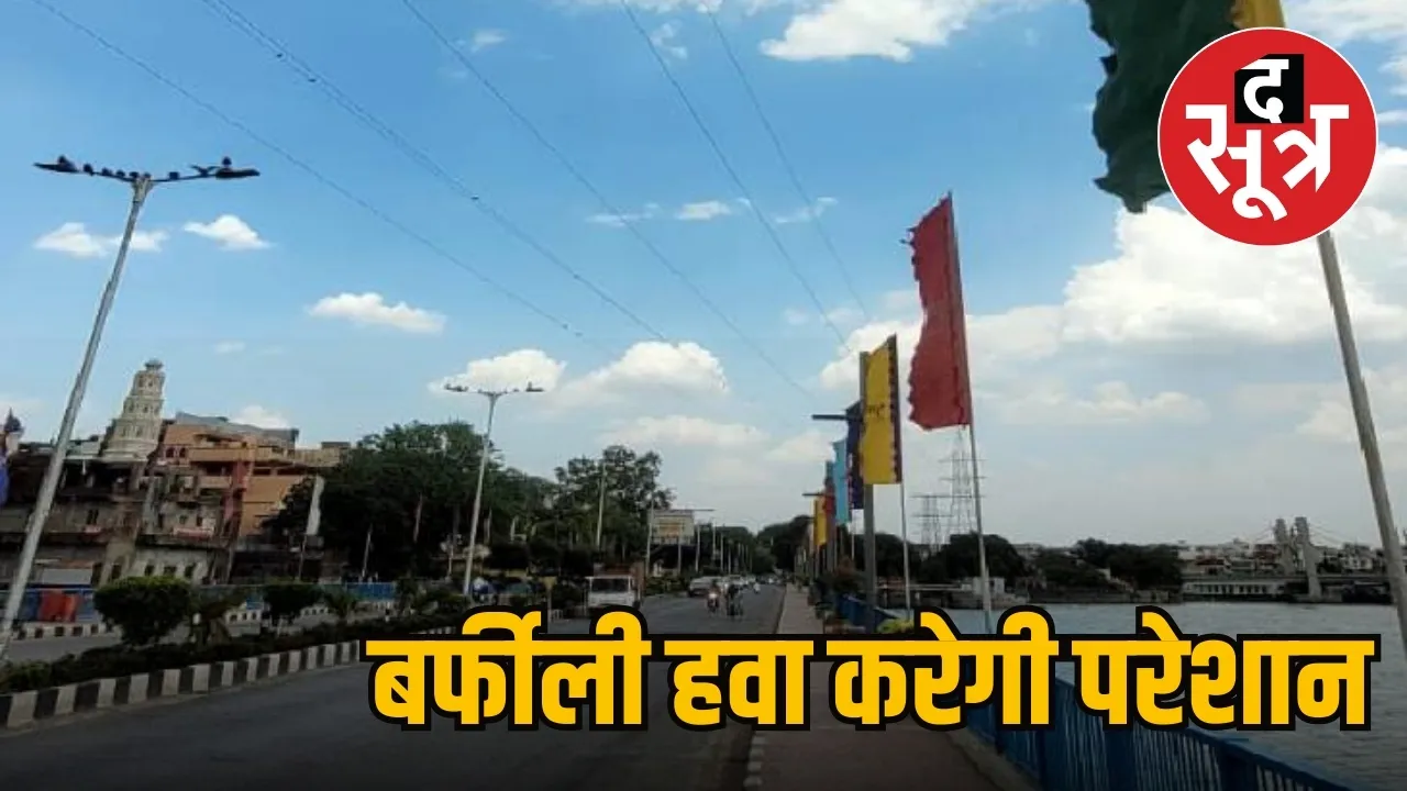 MP Weather Report temperature and AQI situation