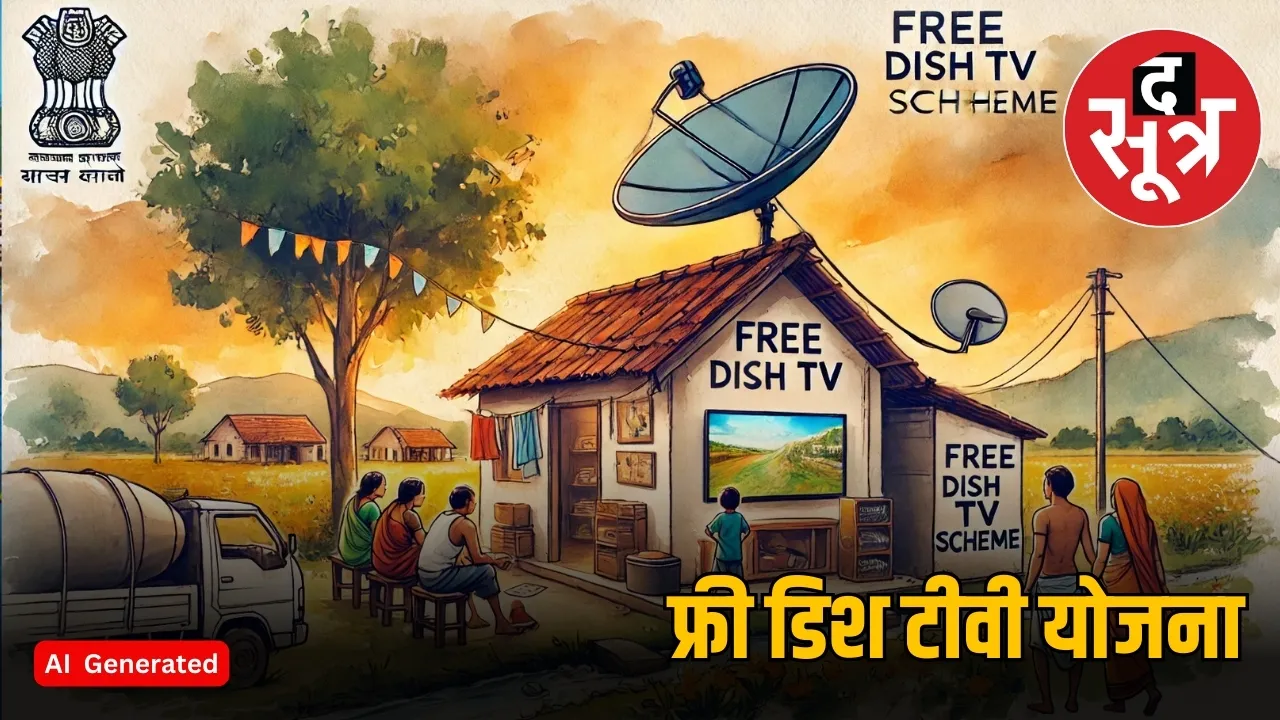 फ्री डिश टीवी योजना 