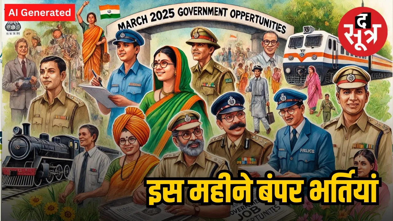 top march 2025 sarkari jobs