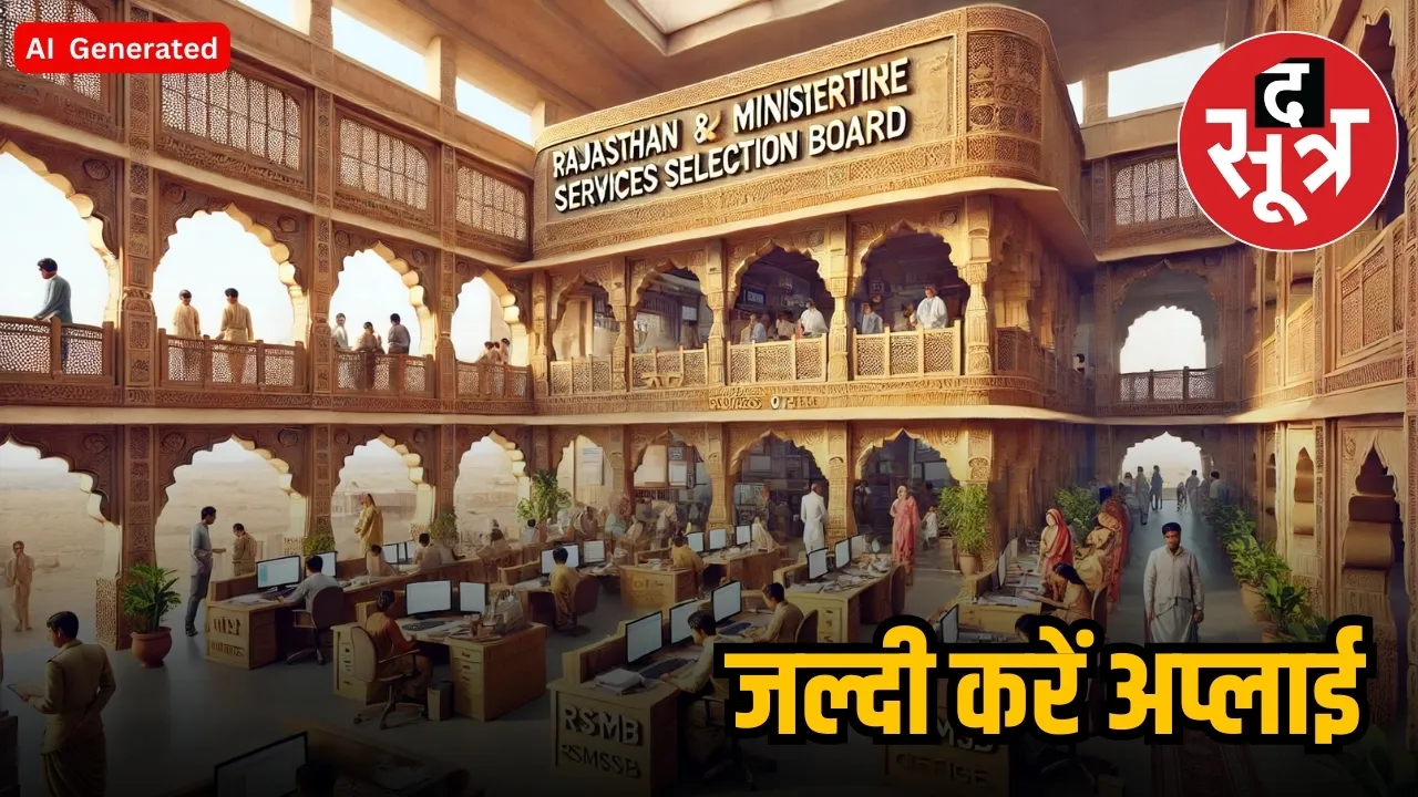 RSMSSB RECRUITMENT 2025 